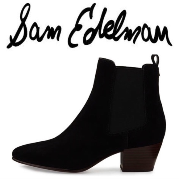 sam edelman block heel boots